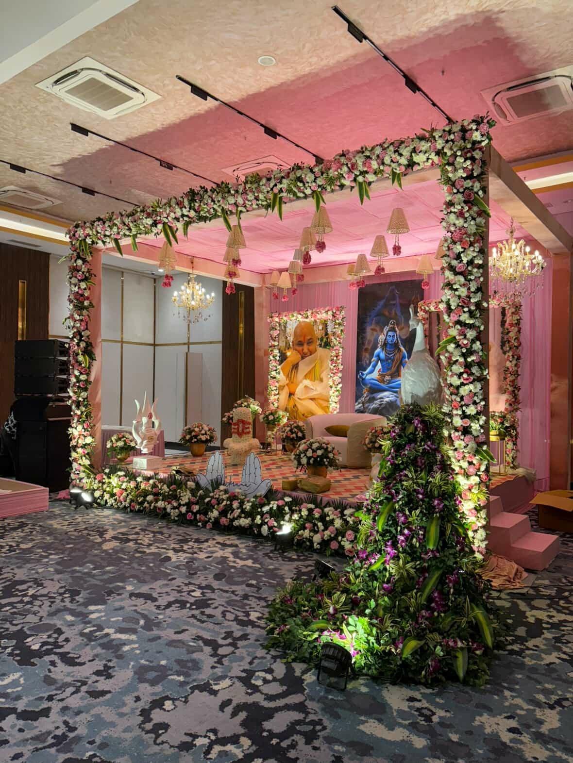 Artisanal Stage Illumination & Velvet Drapery #17