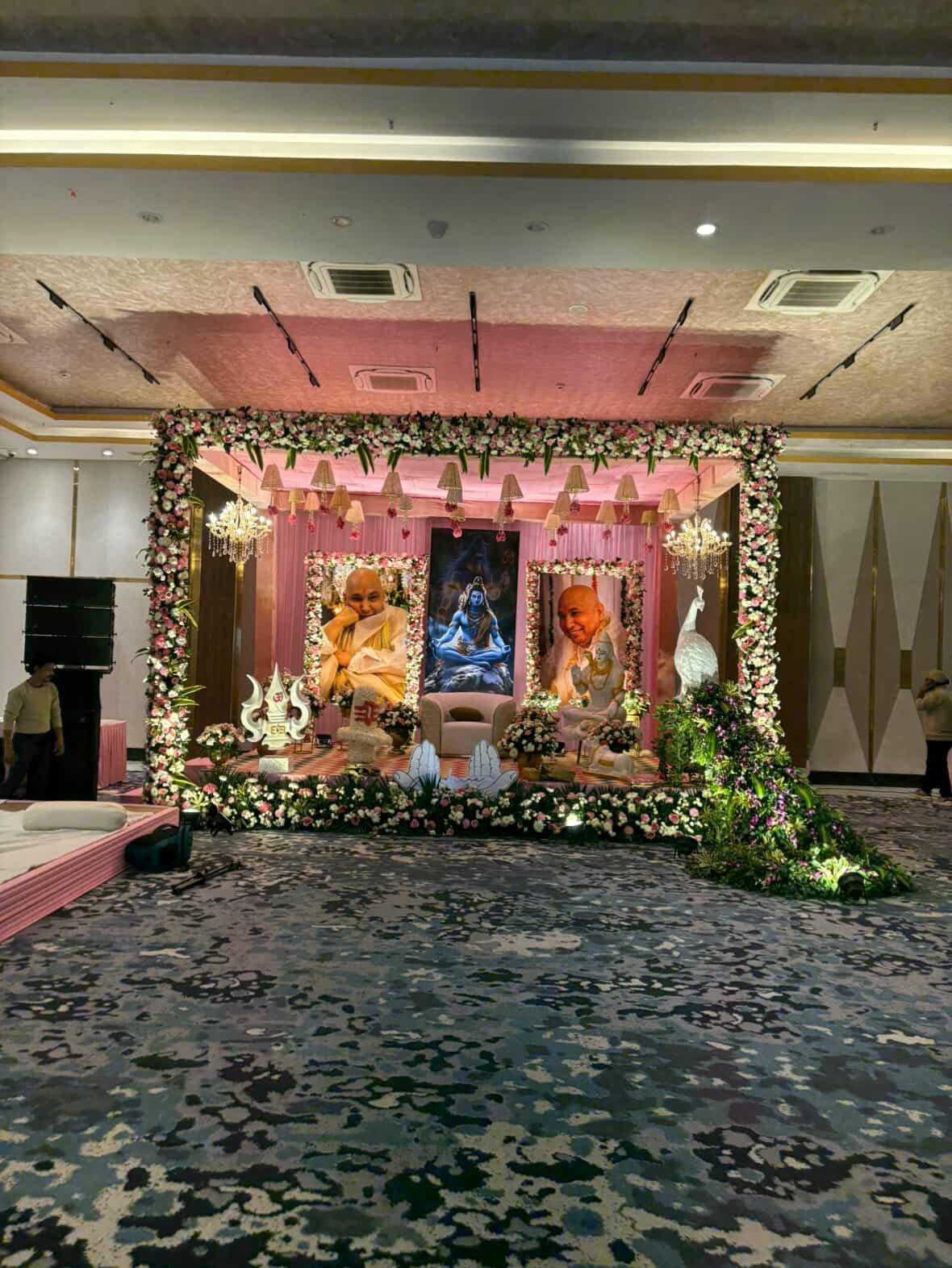 Artisanal Stage Illumination & Velvet Drapery #18