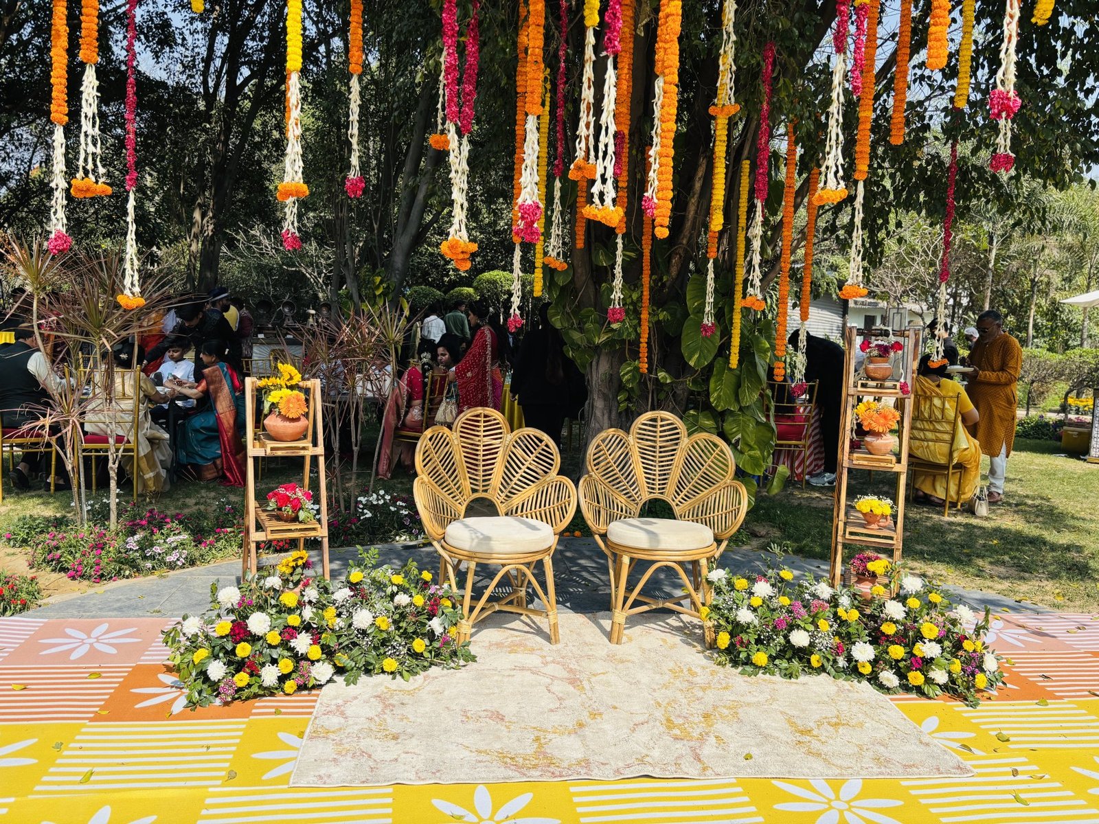 Botanix Nature Resort Rustic Haldi Ceremony #03