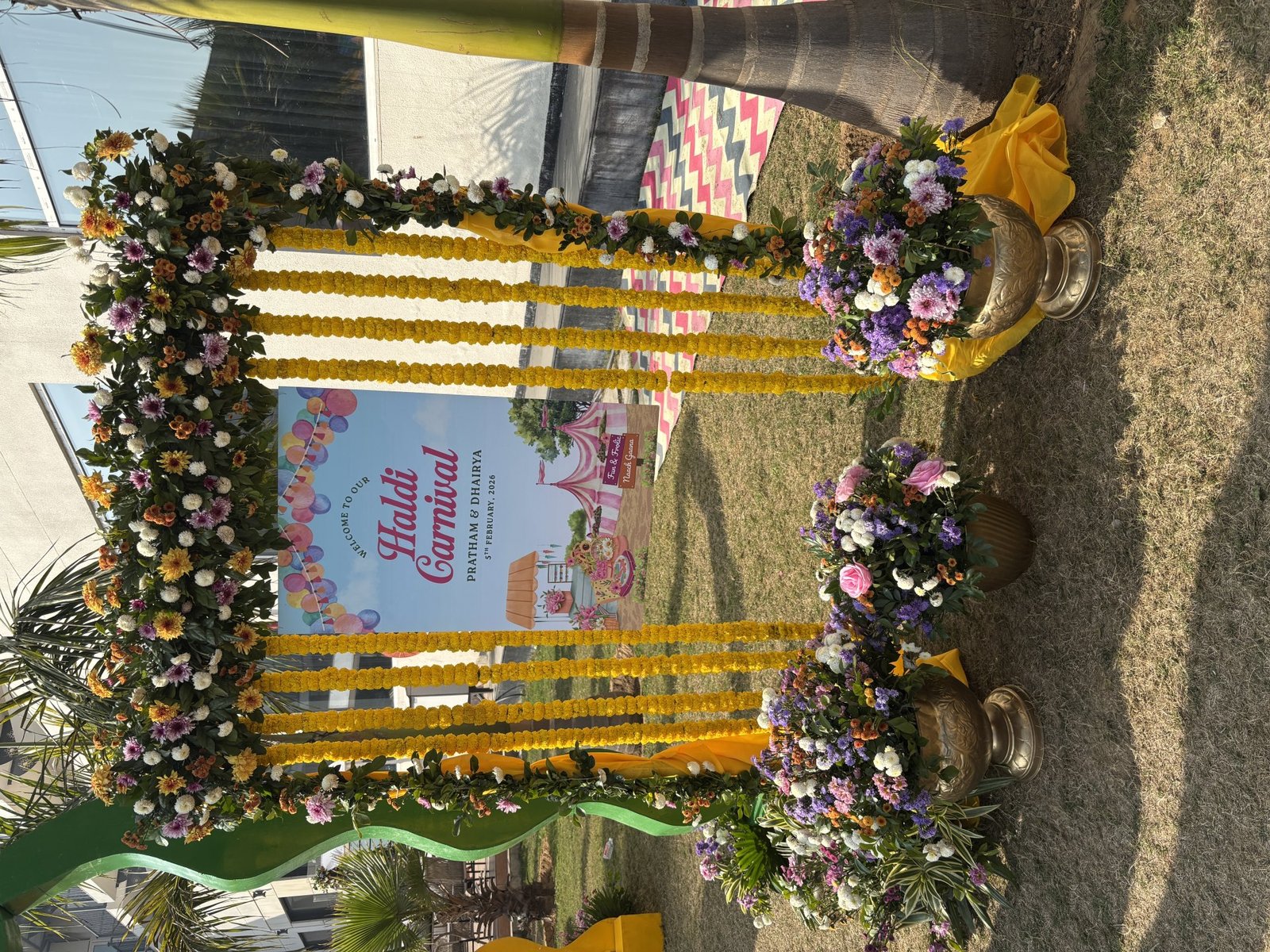 Sunday Resort Floral Haldi Festivity #03