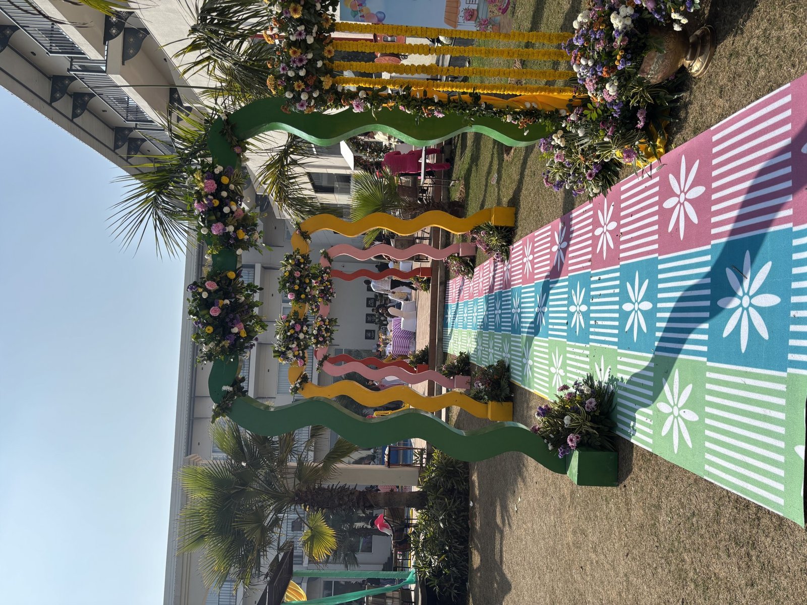 Sunday Resort Floral Haldi Festivity #05