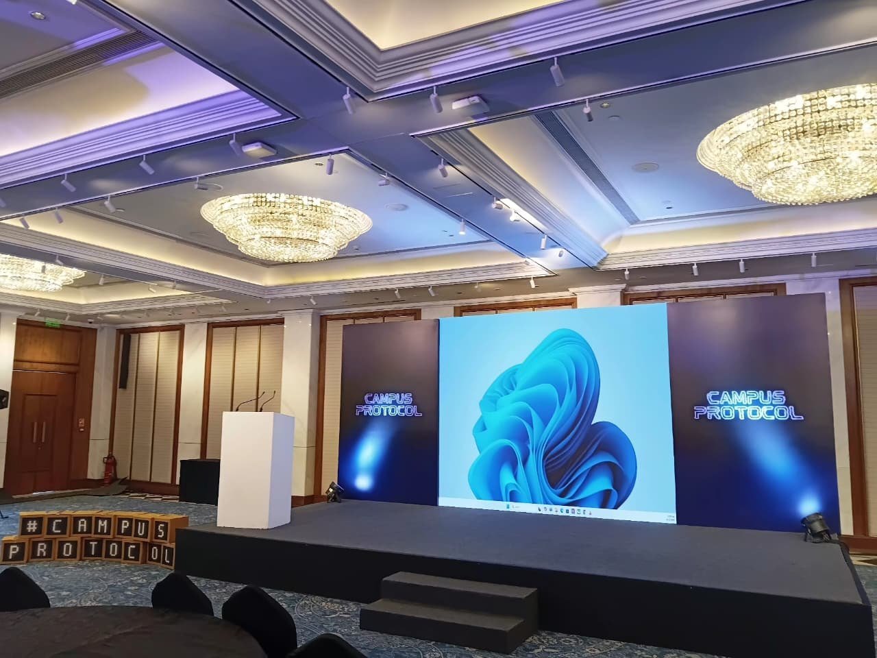 Taj Hotel Delhi Grand Regal Decor & Event #07